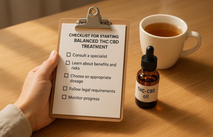 Checklist for Starting Balanced THC-CBD Treatment